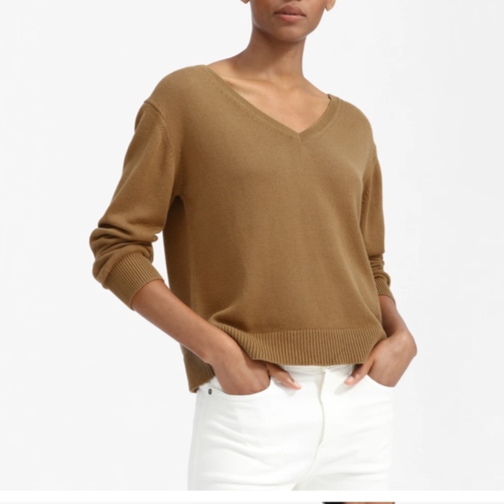 Everlane The Soft Cotton V-Neck